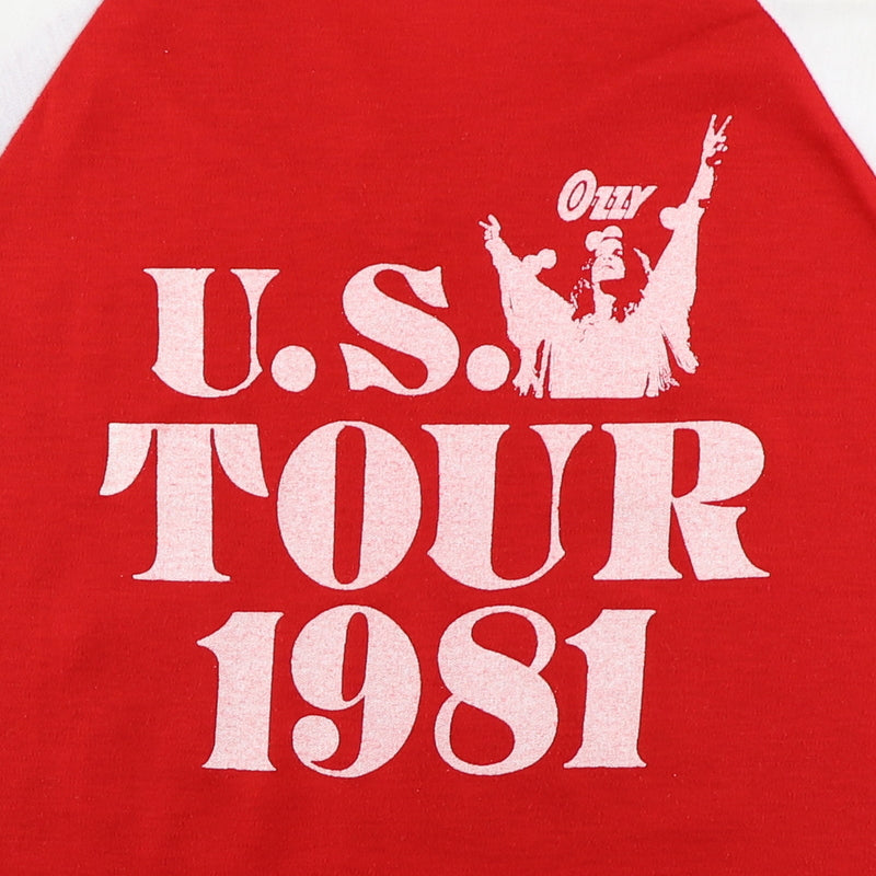 1981 Ozzy Osbourne Blizzard Of Ozz Tour Shirt