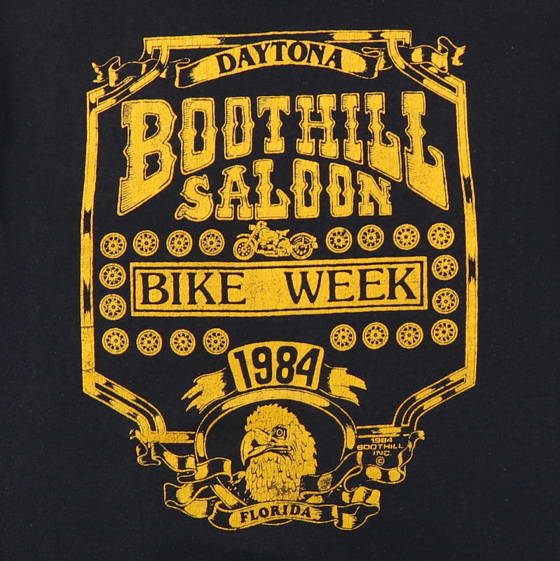 1984 Boothill Saloon Bike Week Shirt