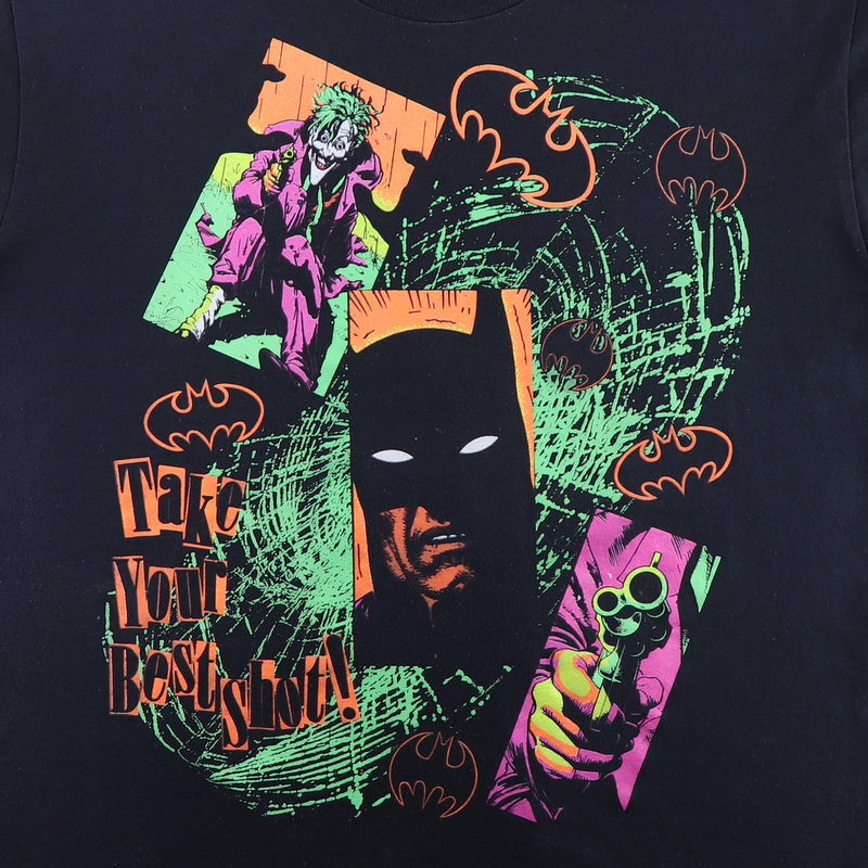 1989 Batman Joker Take Your Best Shot DC Comics Shirt – WyCo Vintage