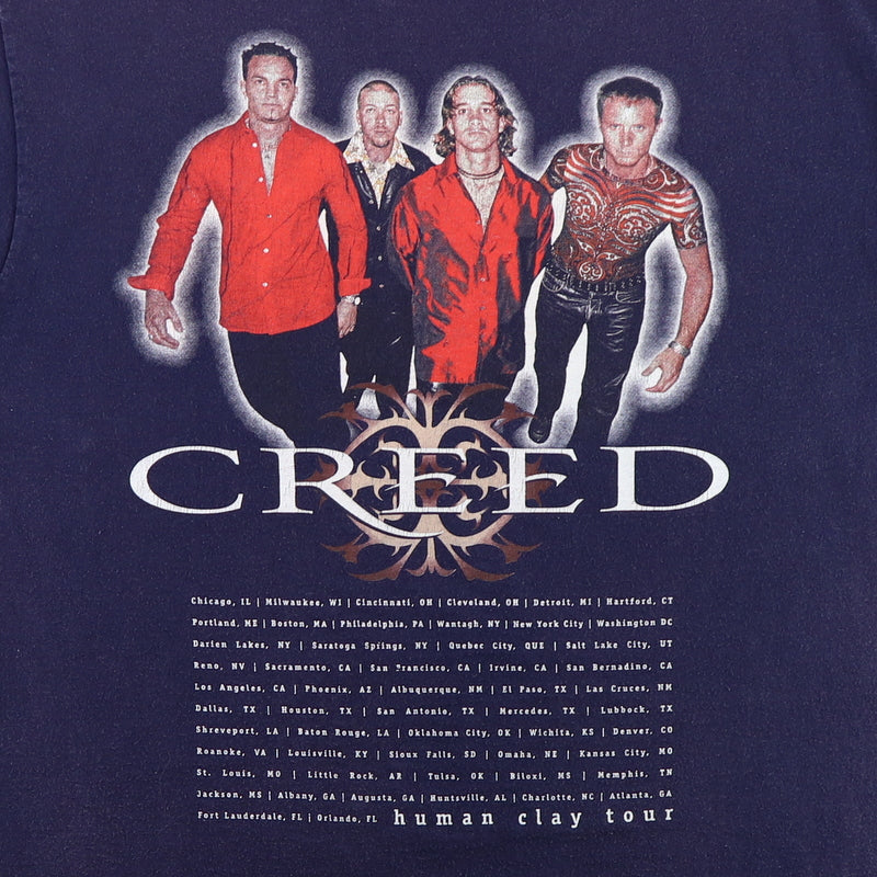 1999 Creed Human Clay Tour Shirt