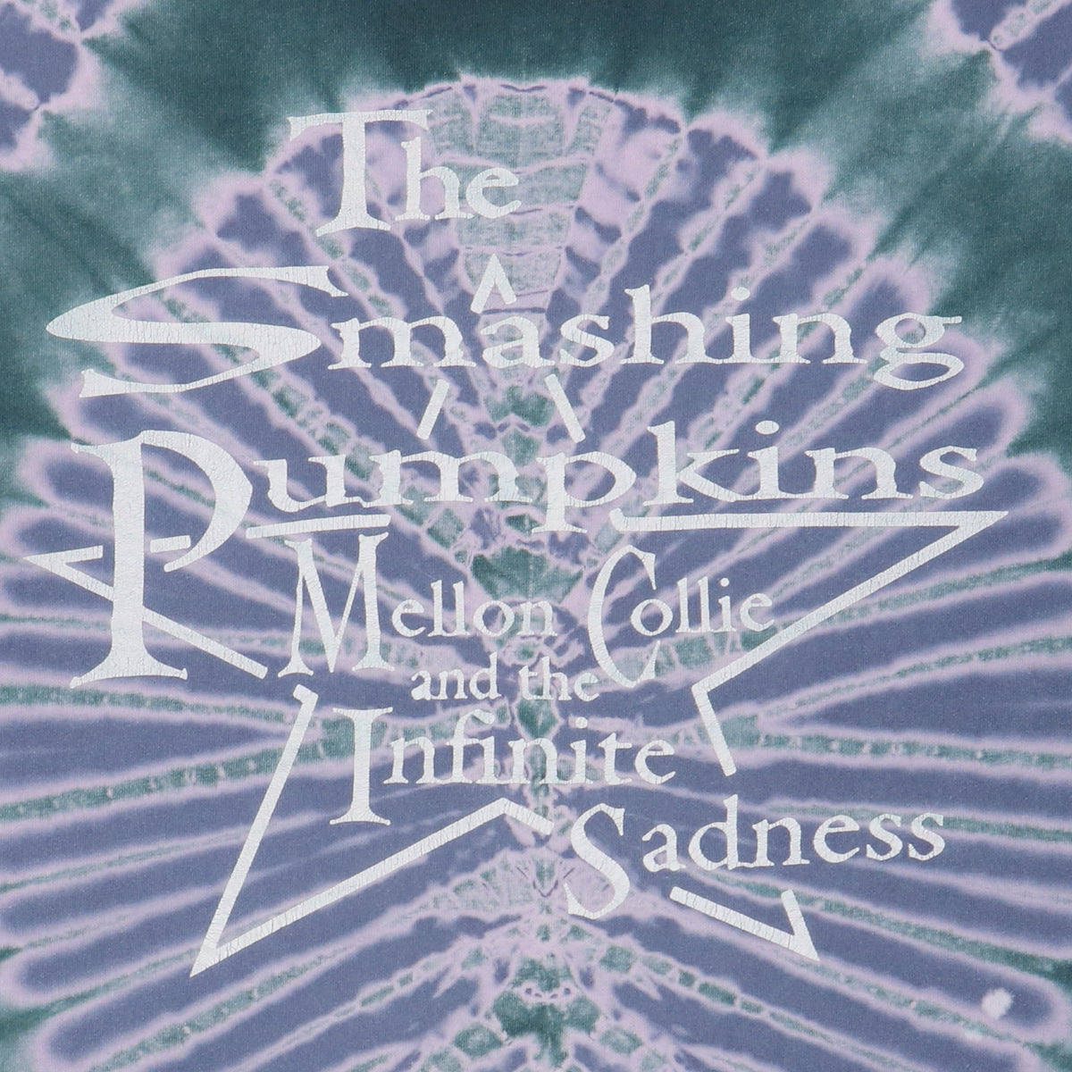 1996 Smashing Pumpkins Mellon Collie Tie Dye Shirt