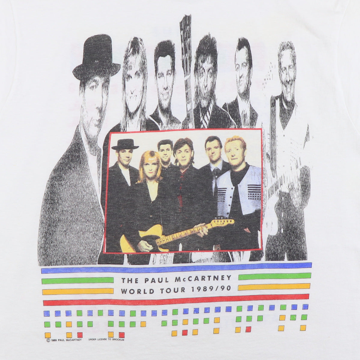 1989 Paul McCartney World Tour Shirt – WyCo Vintage