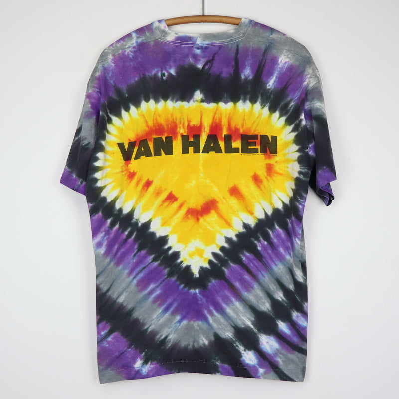 1991 Van Halen For Unlawful Carnal Knowledge Tie Dye Shirt