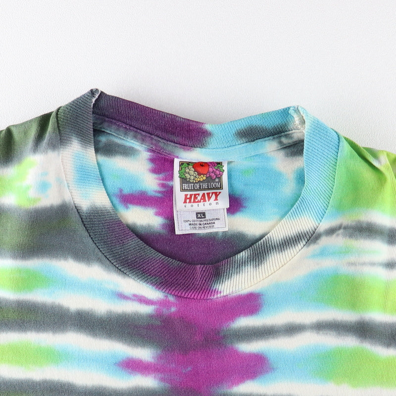 Vintage Rush Test For Echo Tie Dye 1996 Tour Shirt – WyCo Vintage