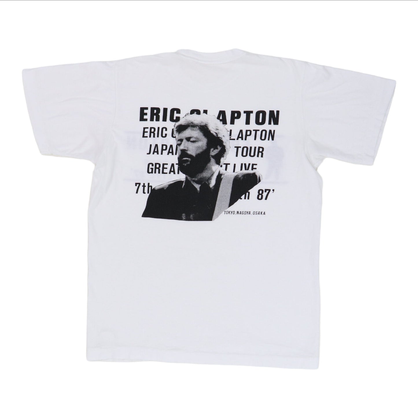 1987 Eric Clapton Japan Tour Shirt