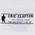 1987 Eric Clapton Japan Tour Shirt