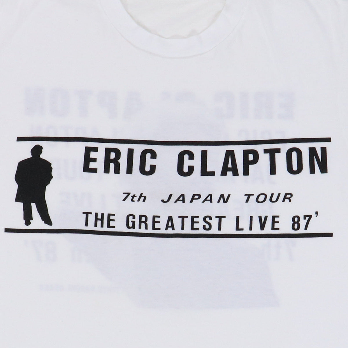 1987 Eric Clapton Japan Tour Shirt