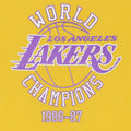 1986 Los Angeles Lakers World Champions NBA Basketball Shirt