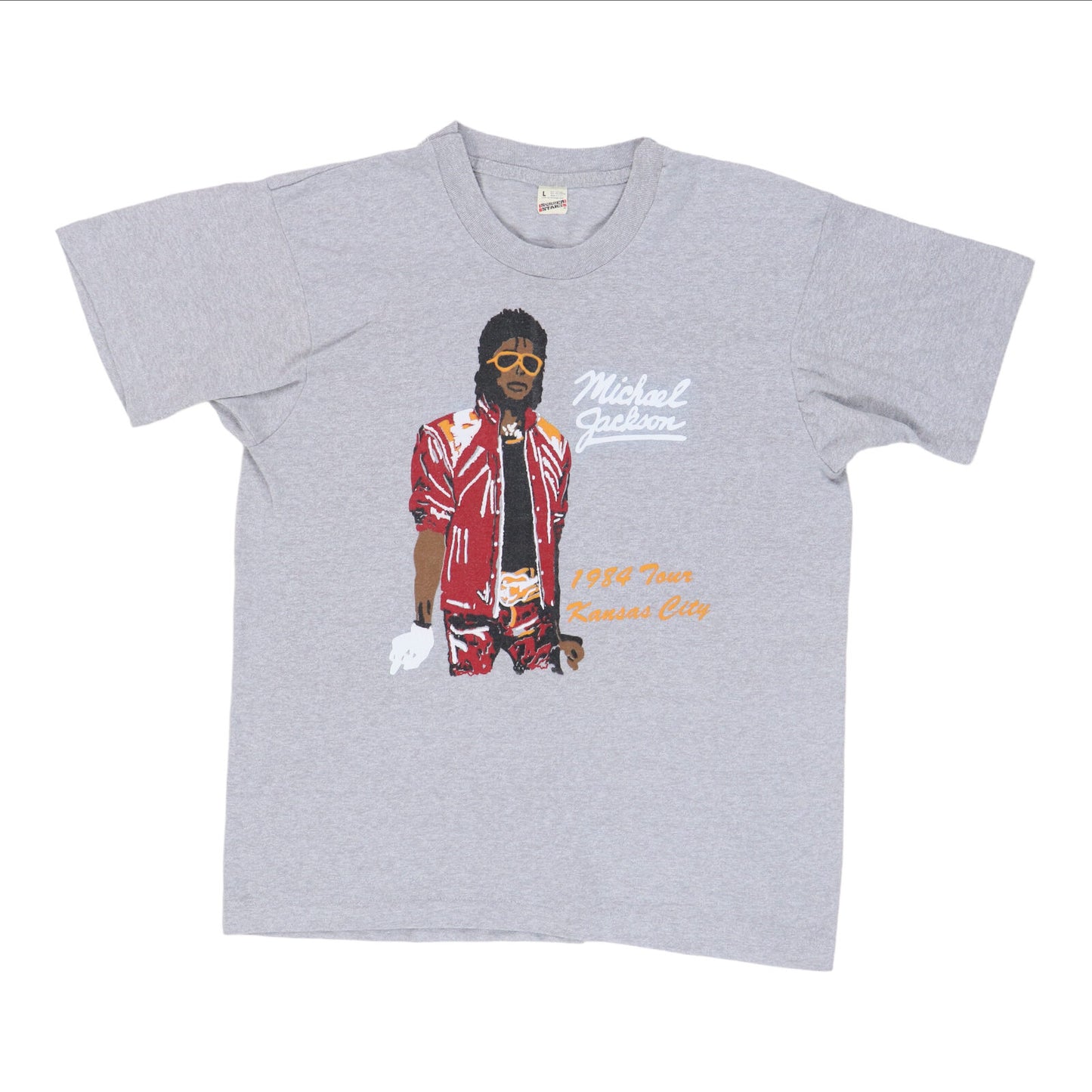1984 Michael Jackson Kansas City Concert Shirt – WyCo Vintage