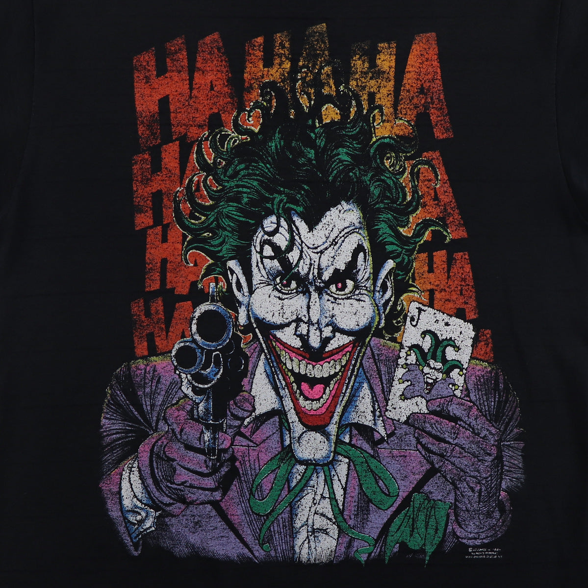 1989 Joker HaHaHa DC Comics Shirt