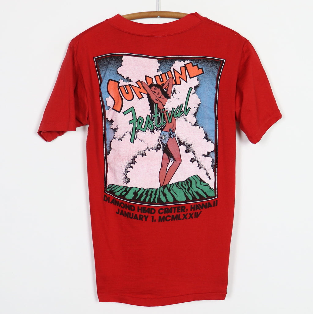 1974 Sunshine Festival Diamond Head Crater Shirt