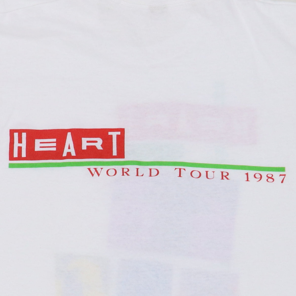 1987 Heart Bad Animals Tour Shirt