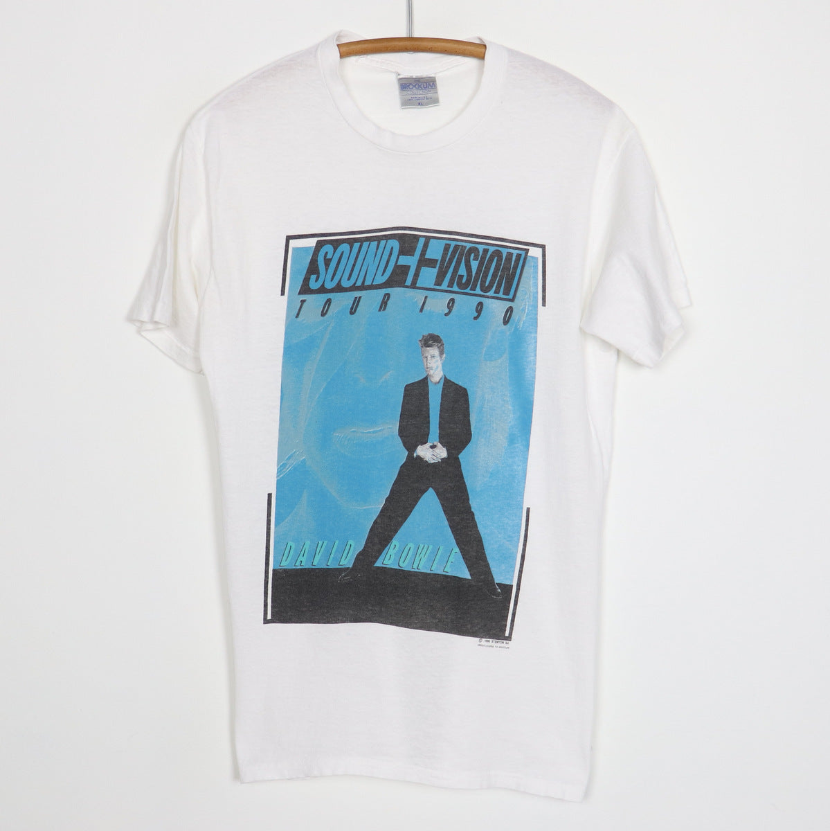 1990 David Bowie Sound + Vision Tour Shirt