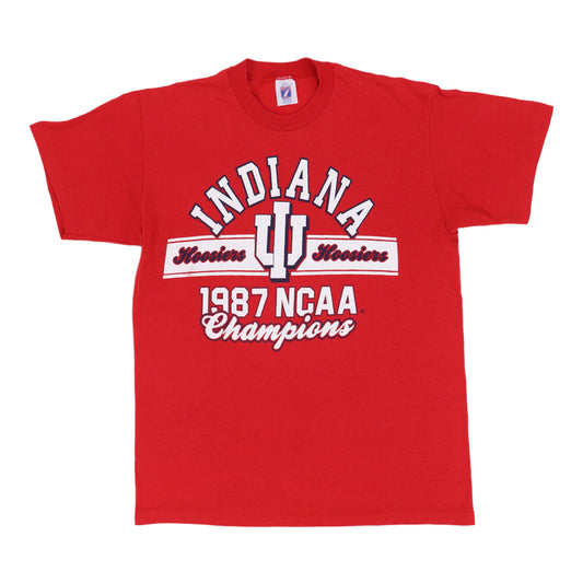 1987 Indiana University Hoosiers NCAA Champions Shirt