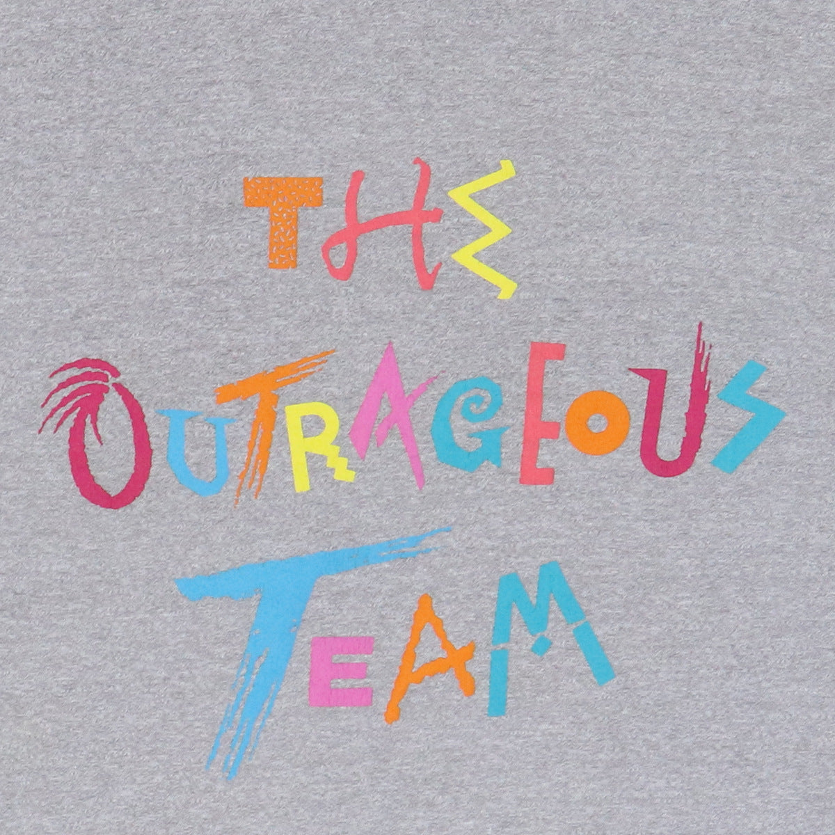 1986 Cyndi Lauper Outrageous Team Crew Tour Shirt