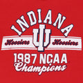 1987 Indiana University Hoosiers NCAA Champions Shirt