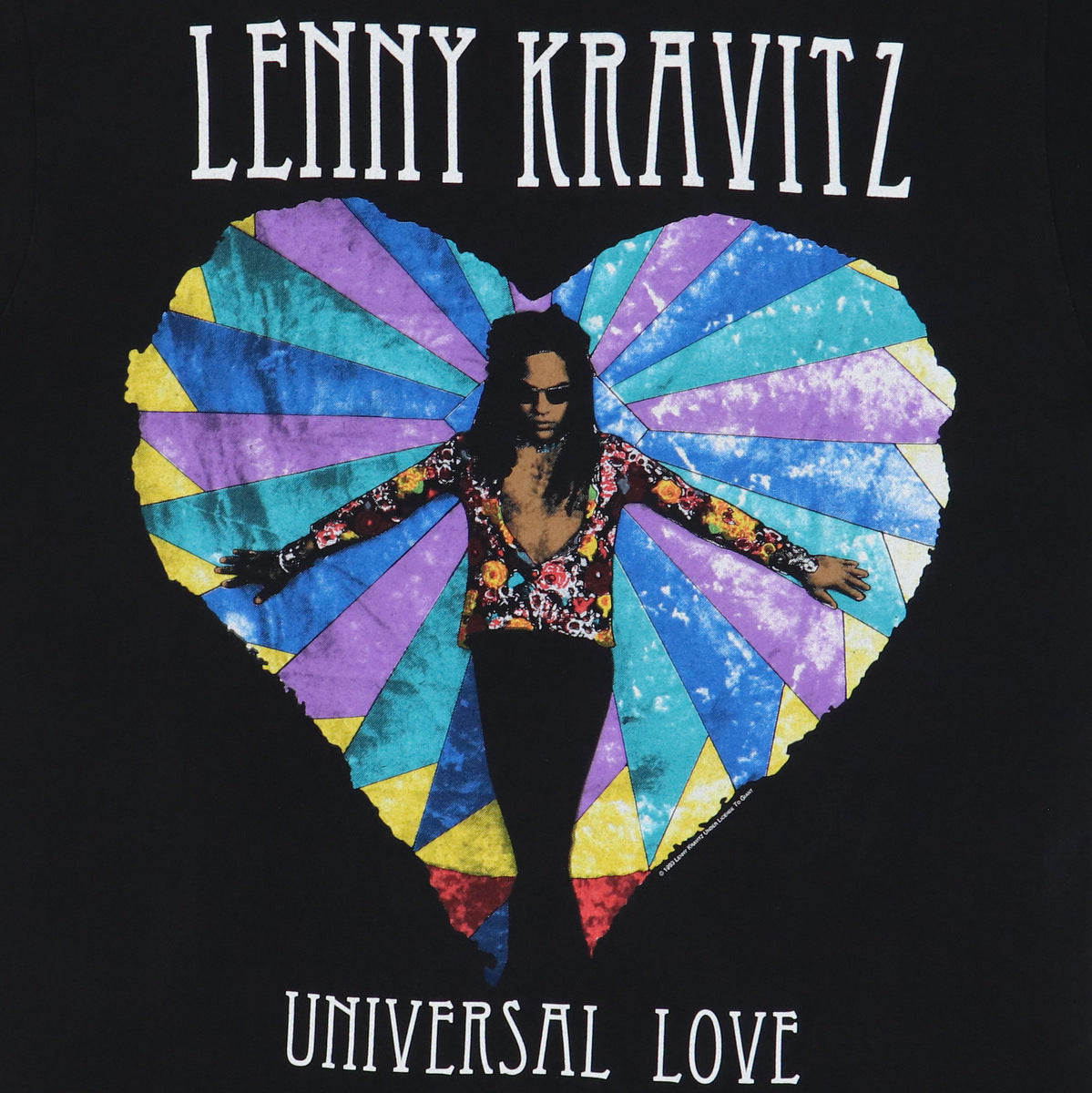 1993 Lenny Kravitz Universal Love Tour Shirt