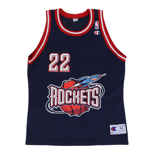 1990s Clyde Drexler Houston Rockets NBA Basketball Jersey