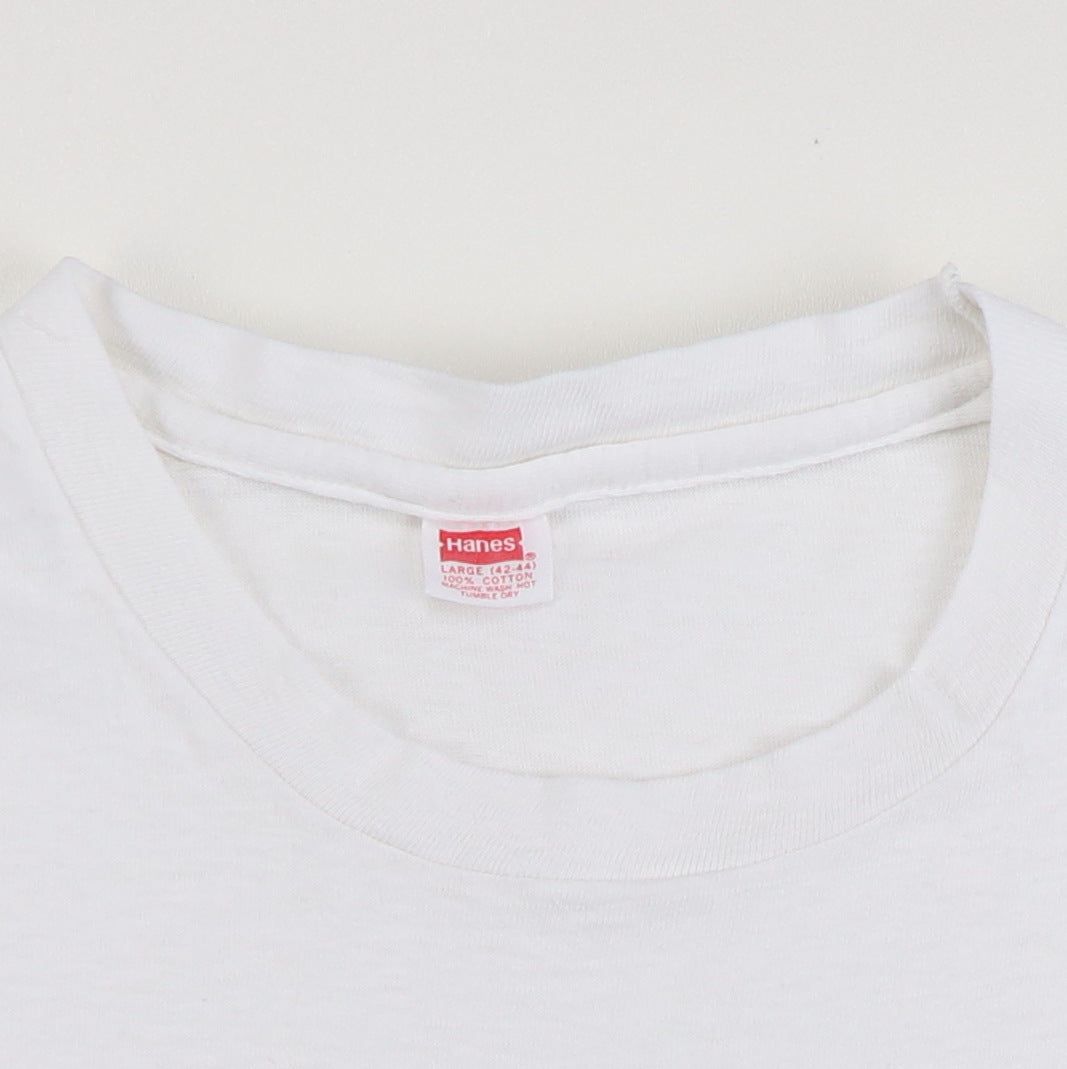 Supreme Blank Tee - Black Or Red Authentic