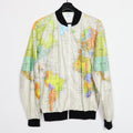 1990s Wearin' The World Globe Map Jacket