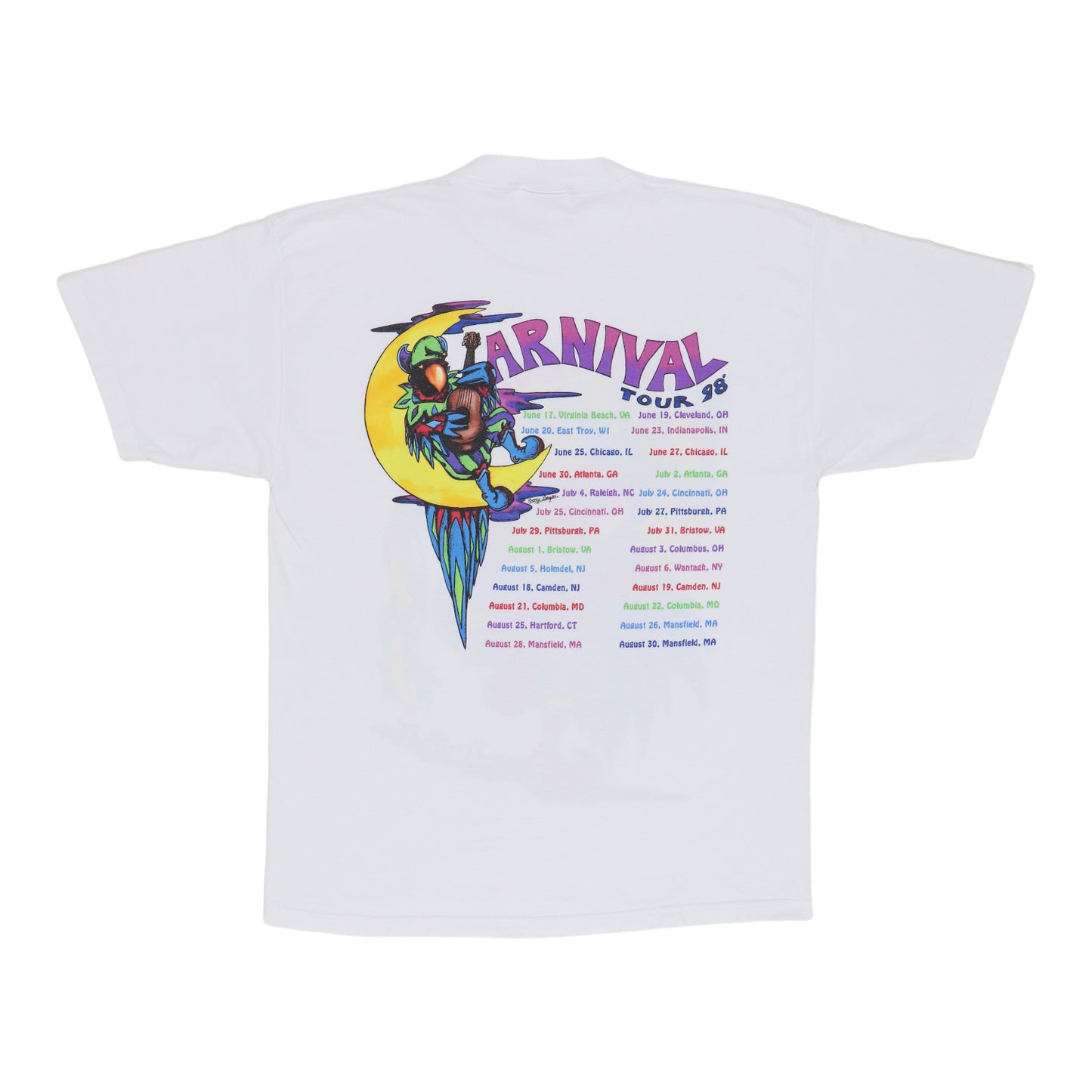 1998 Jimmy Buffett Carnival Tour Shirt