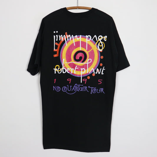 1995 Jimmy Page Robert Plant No Quarter Tour Shirt