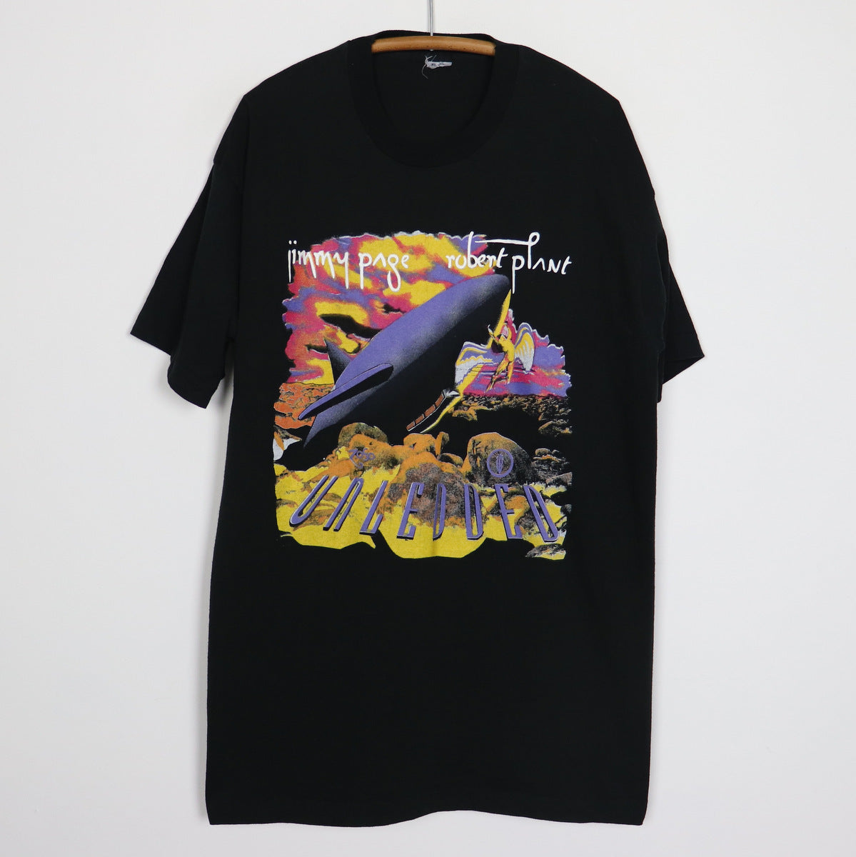 1995 Jimmy Page Robert Plant No Quarter Tour Shirt