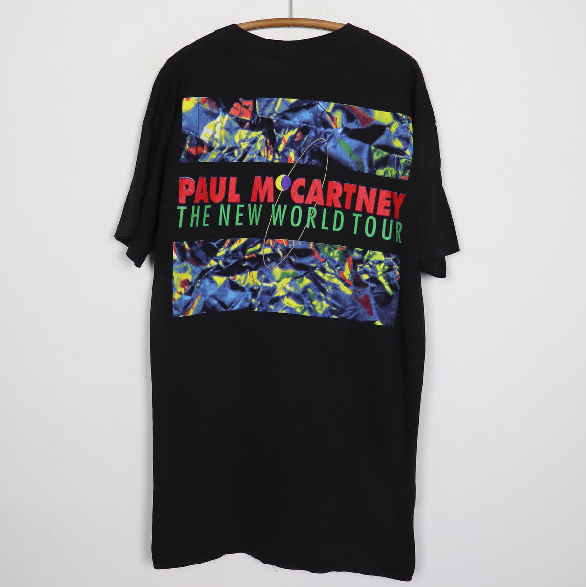 Original vintage 1993 Paul McCartney New World Tour Shirt | WyCo Vintage