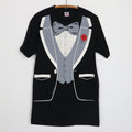 1990s Tuxedo Costume Shirt