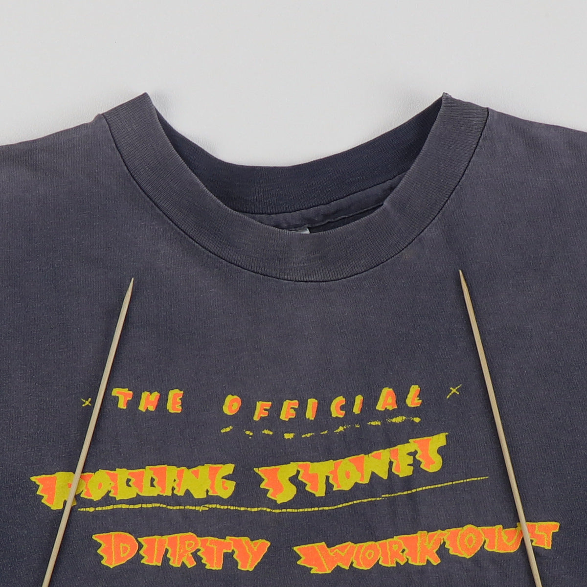 1986 Rolling Stones Dirty Work Olga Shirt