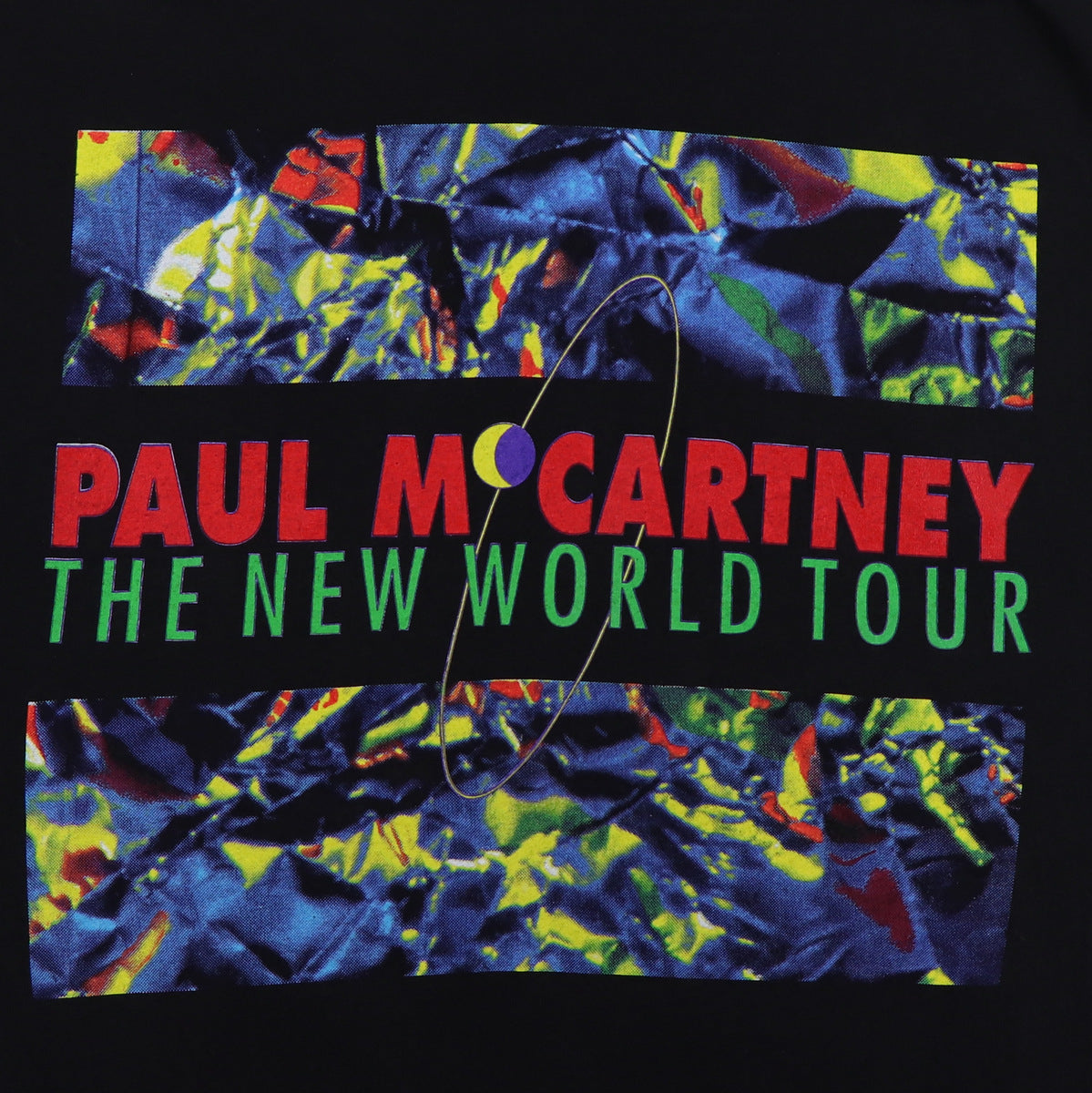 1993 Paul McCartney New World Tour Shirt