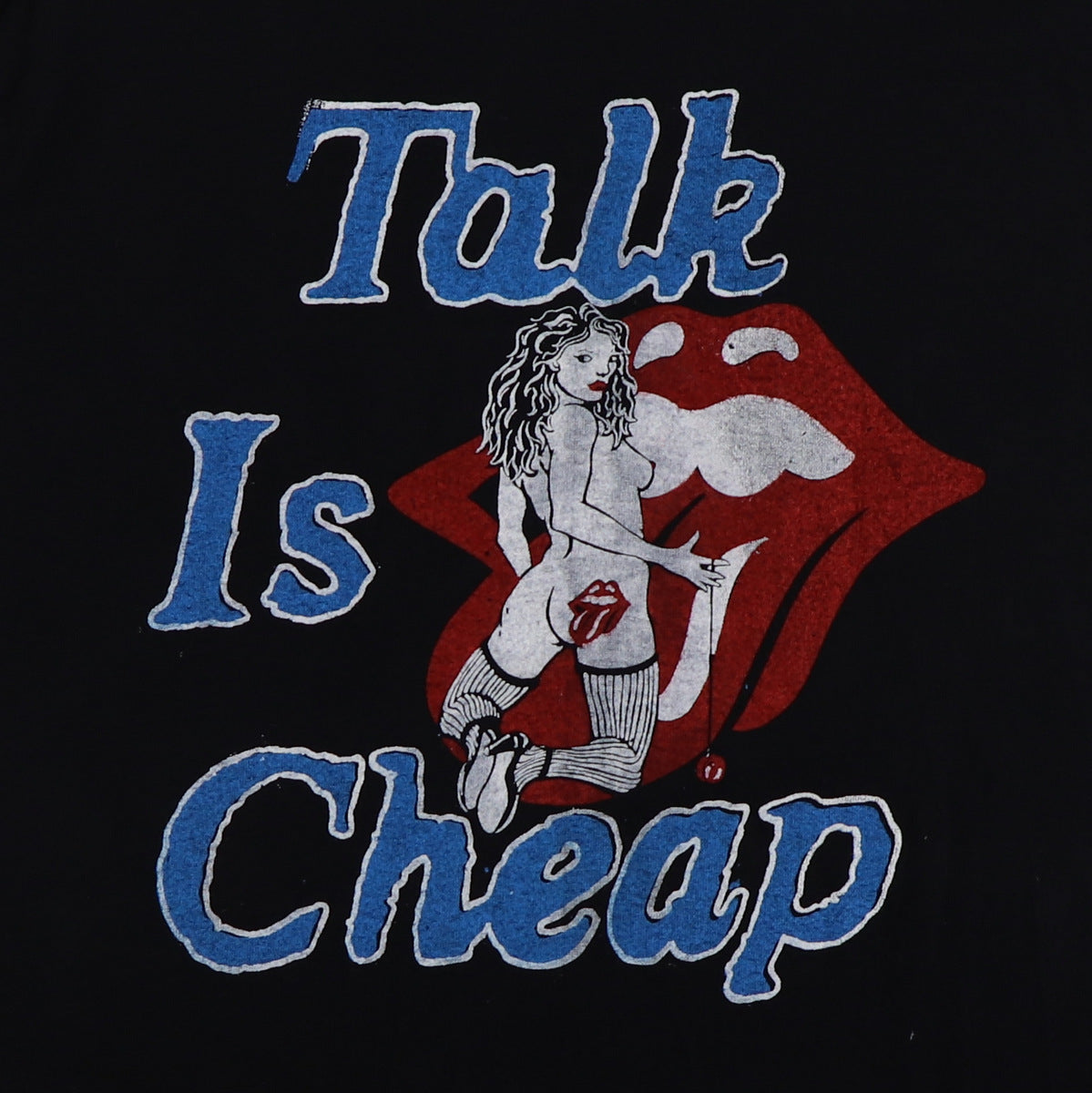 1988 Keith Richards Talk Is Cheap Shirt
