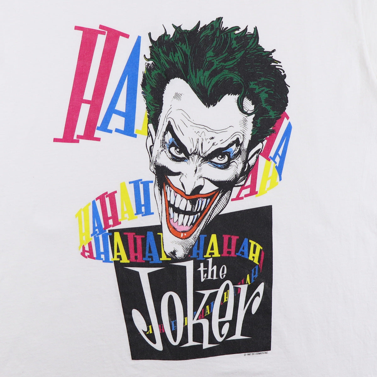 1987 Joker DC Comics Graphitti Shirt