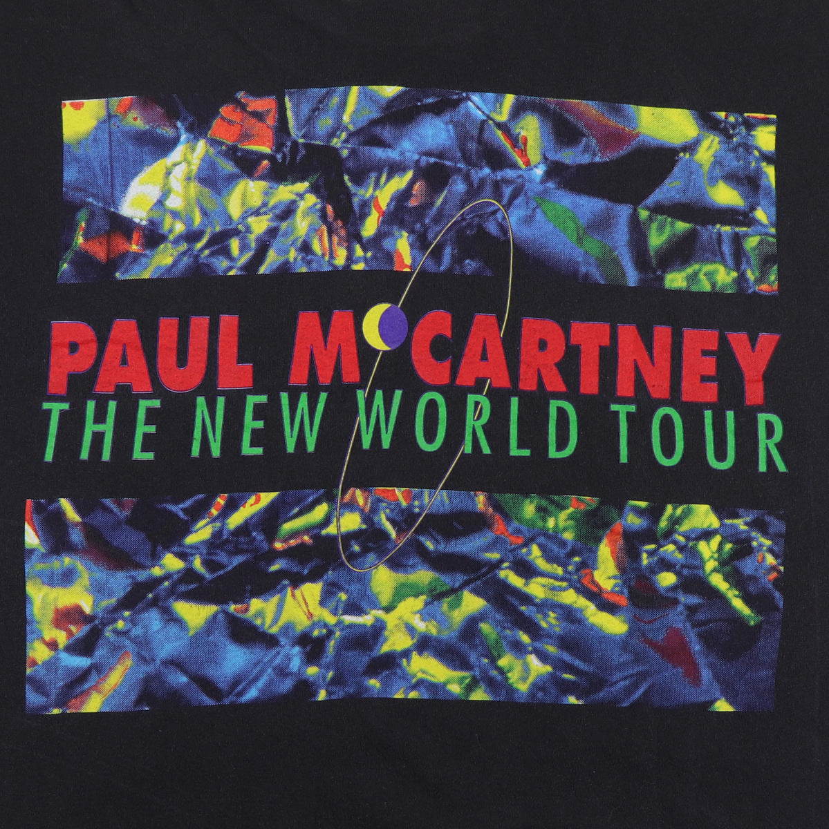 1993 Paul McCartney New World Tour Shirt