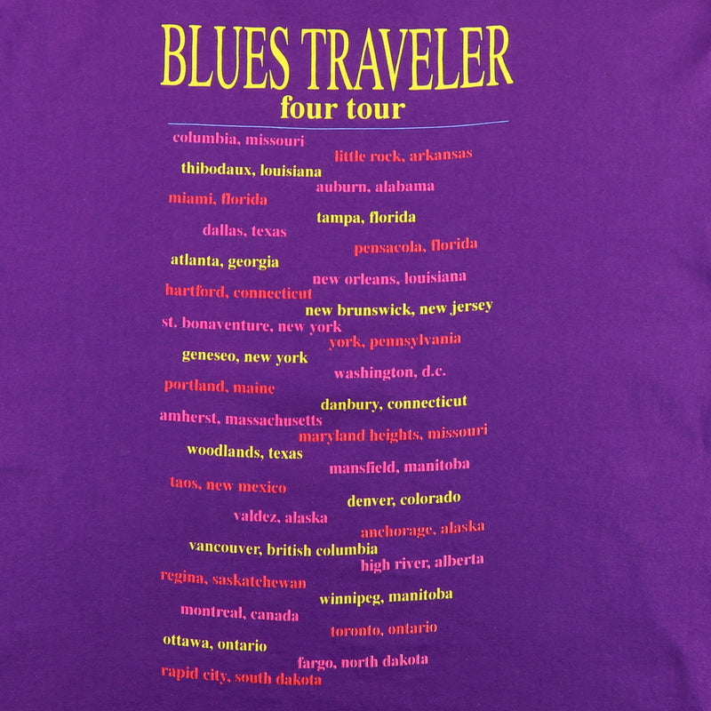 1994 Blues Traveler Four Tour Shirt