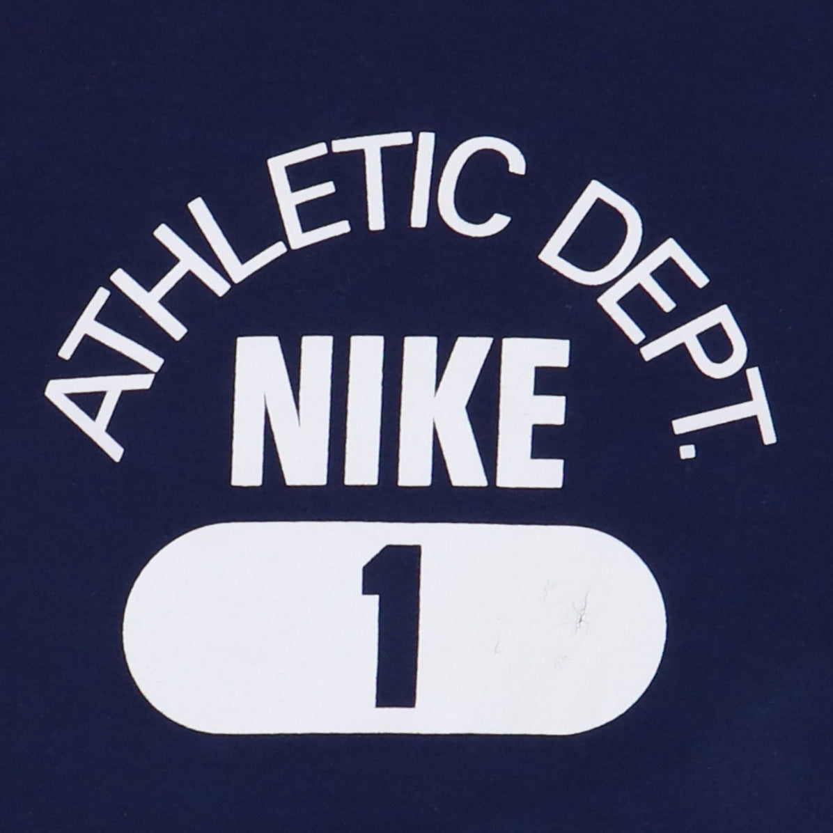 1980s Nike Athletic Dept Blue Tag Shirt