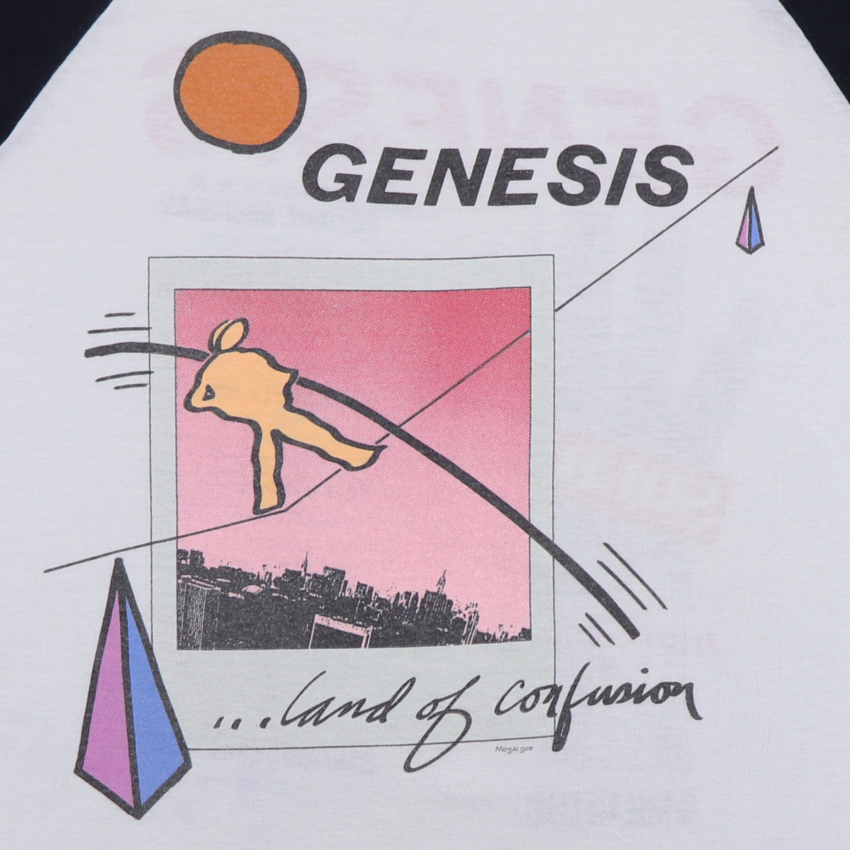 1986 Genesis Land Of Confusion Tour Jersey Shirt