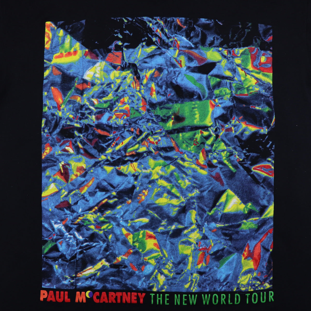 1993 Paul McCartney New World Tour Shirt