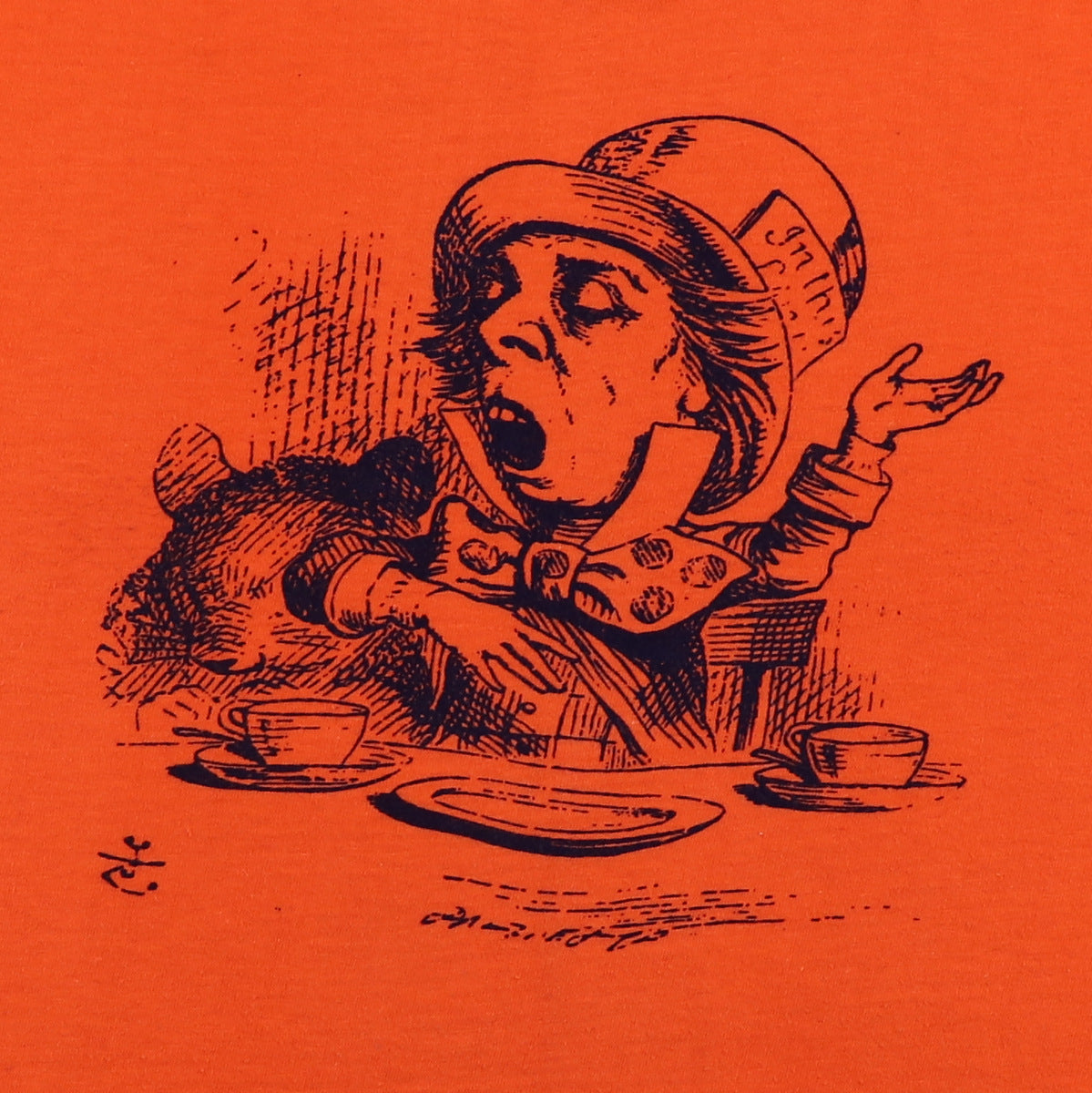 1980s Alice In Wonderland Mad Hatter Shirt