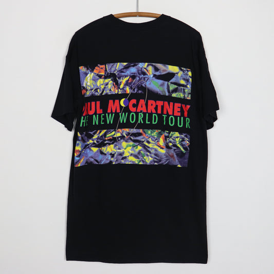 1993 Paul McCartney New World Tour Shirt