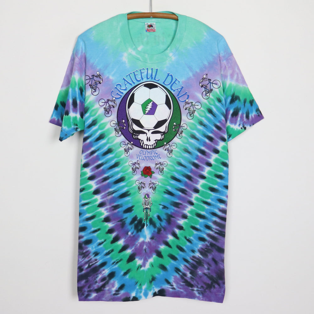 Wyco Vintage 1994 Grateful Dead Skull and Roses Tie Dye Shirt