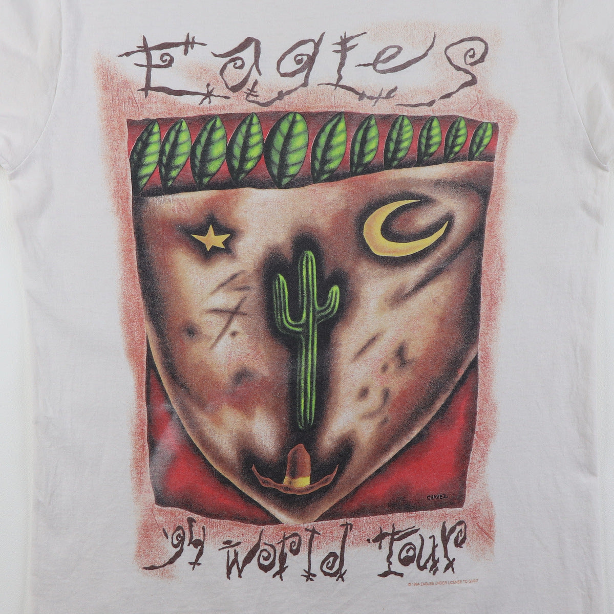 1994 Eagles Hell Freezes Over World Tour Shirt