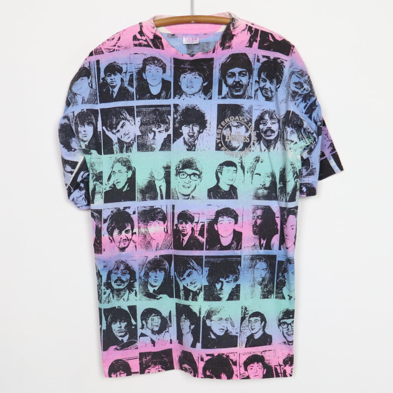 1990s The Beatles Yesterday Today Forever All Over Print Shirt