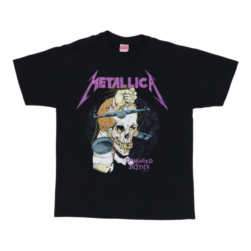 1988 Metallica Damaged Justice Summer Tour Shirt