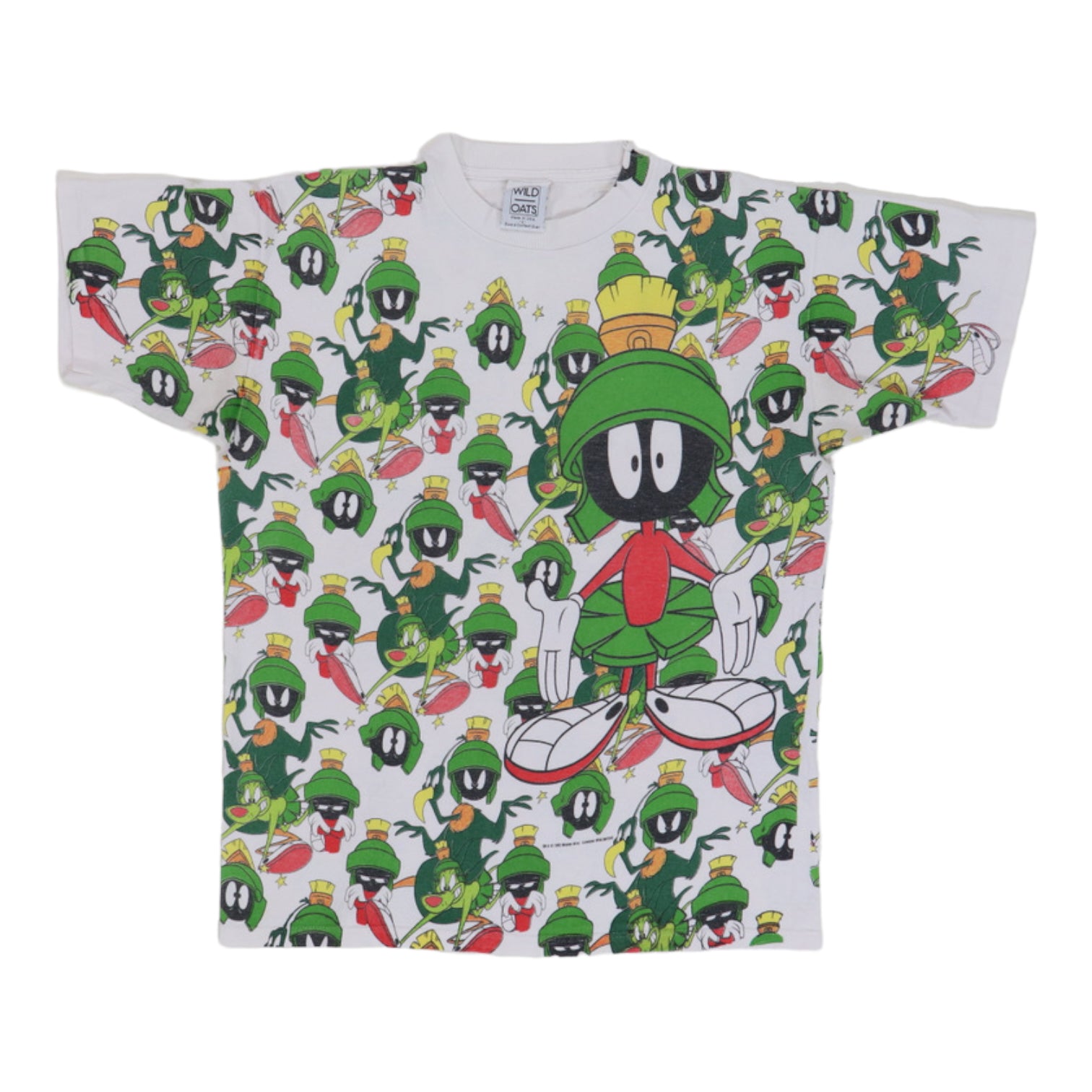 1993 Marvin The Martian Warner Brothers All Over Print Shirt ...