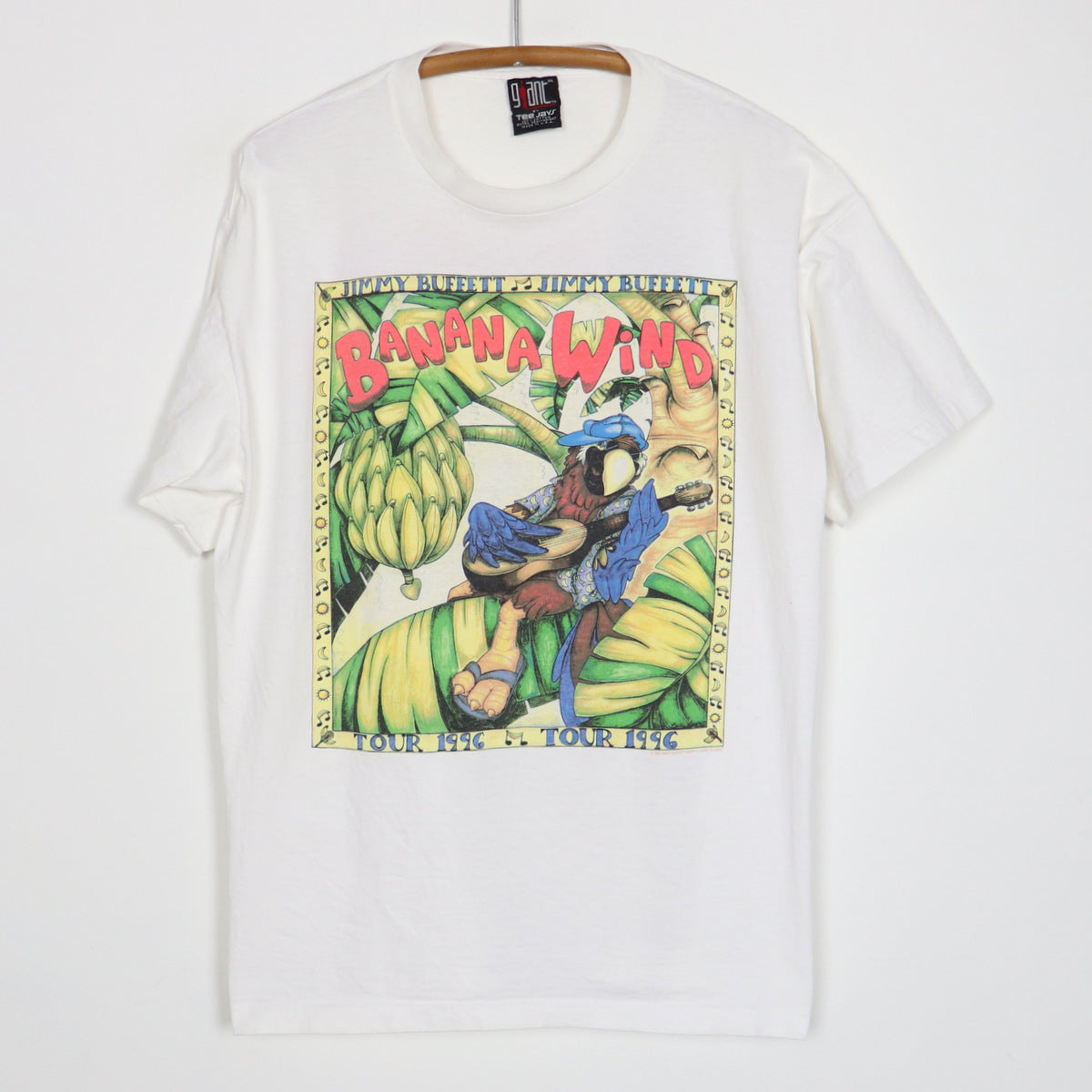 1996 Jimmy Buffett Banana Wind Tour Shirt