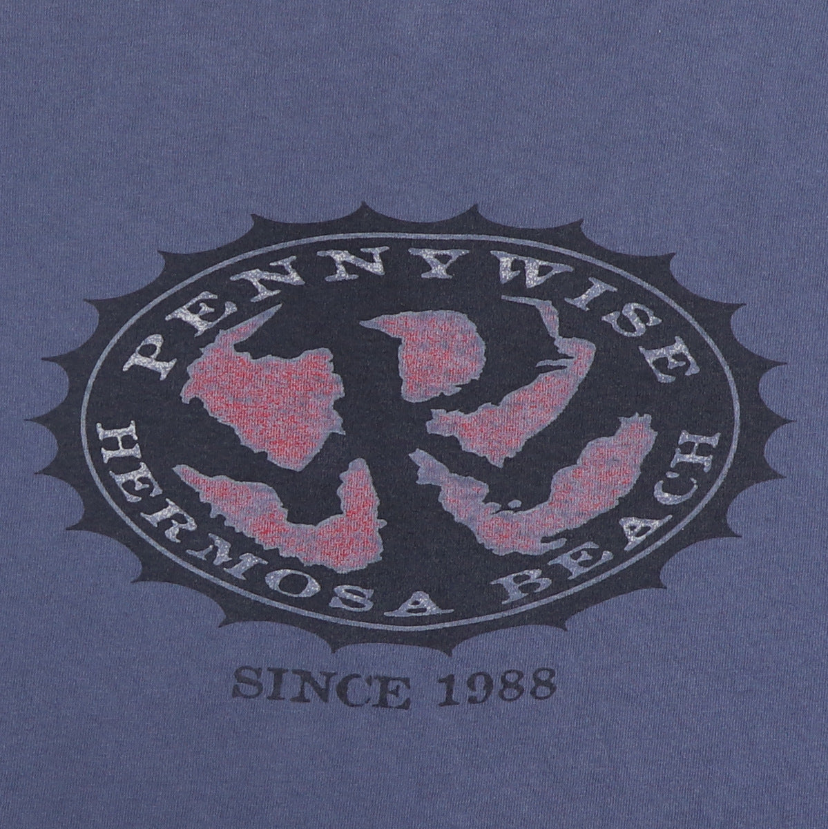 1990s Pennywise Hermosa Beach Shirt