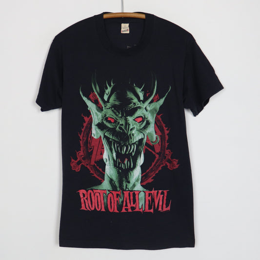 1988 Slayer Root Of All Evil World Sacrifice Tour Shirt