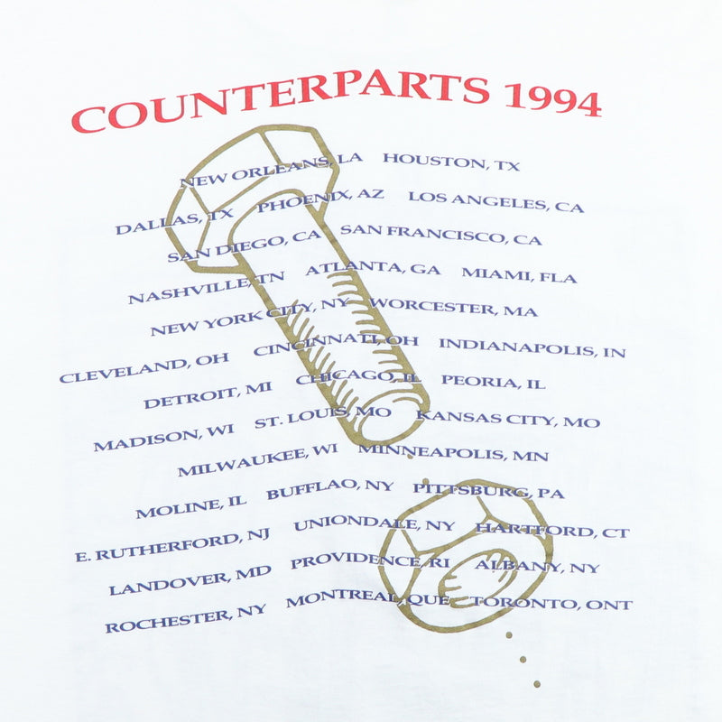 1994 Rush Counterparts Tour Shirt