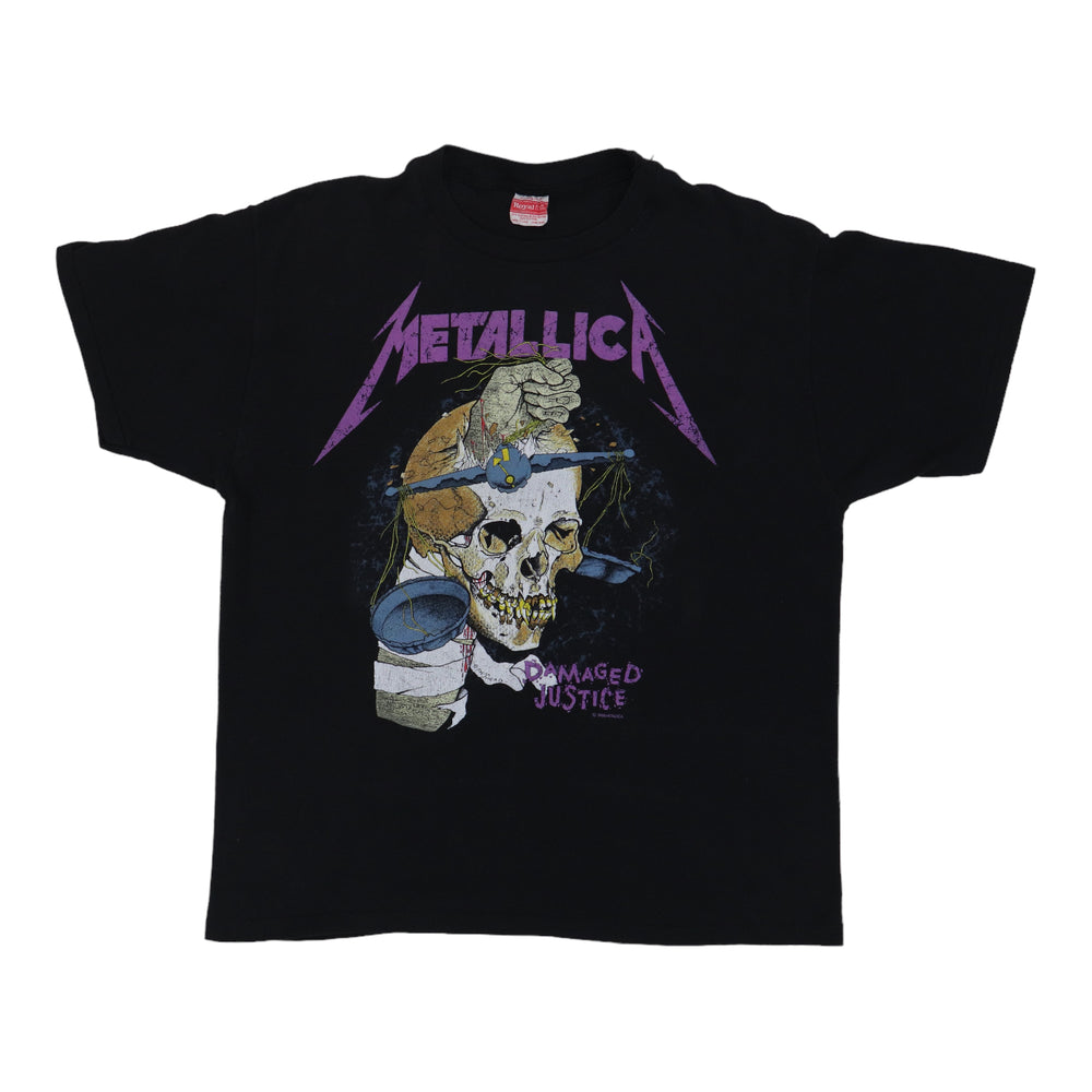 1988 Metallica Damaged Justice Summer Tour Shirt